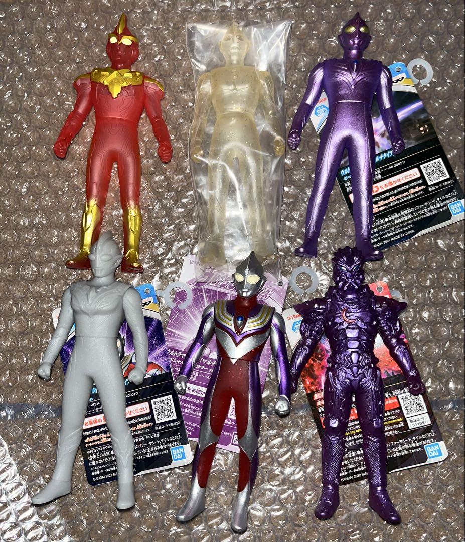 ウルトラマン 限定ソフビ 6体まとめ売り - メルカリ