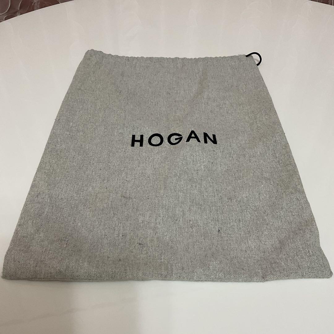『1年保証』 HOGAN スニーカー グレー ベルクロストラップ SIZE9 未使用 訳あり 靴