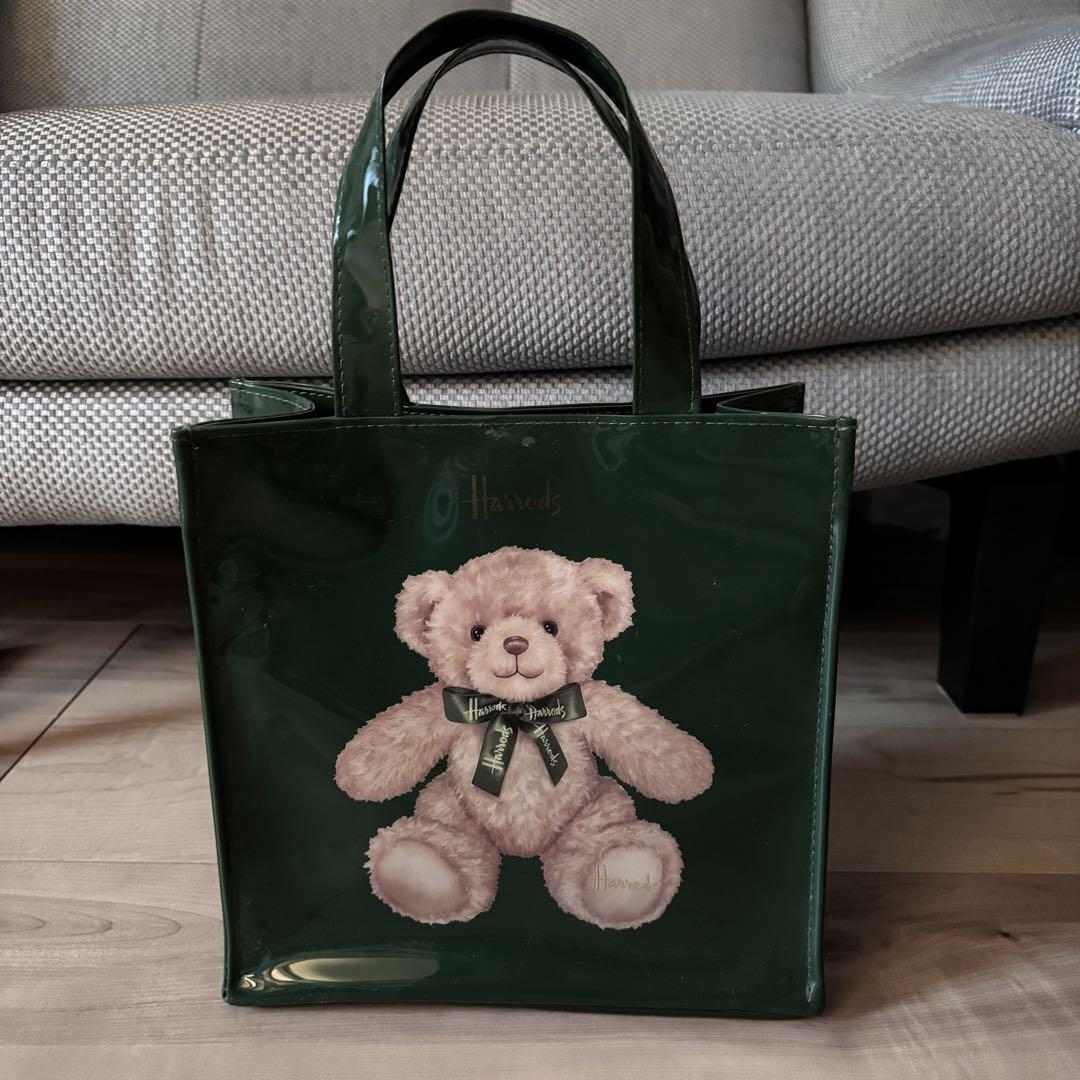 【ハロッズ限定】Harrods ジェイコブ ベア トートバッグ Mサイズ ハロッズ限定】Harrods ジェイコブ ベア トートバッグ Sサイズ
