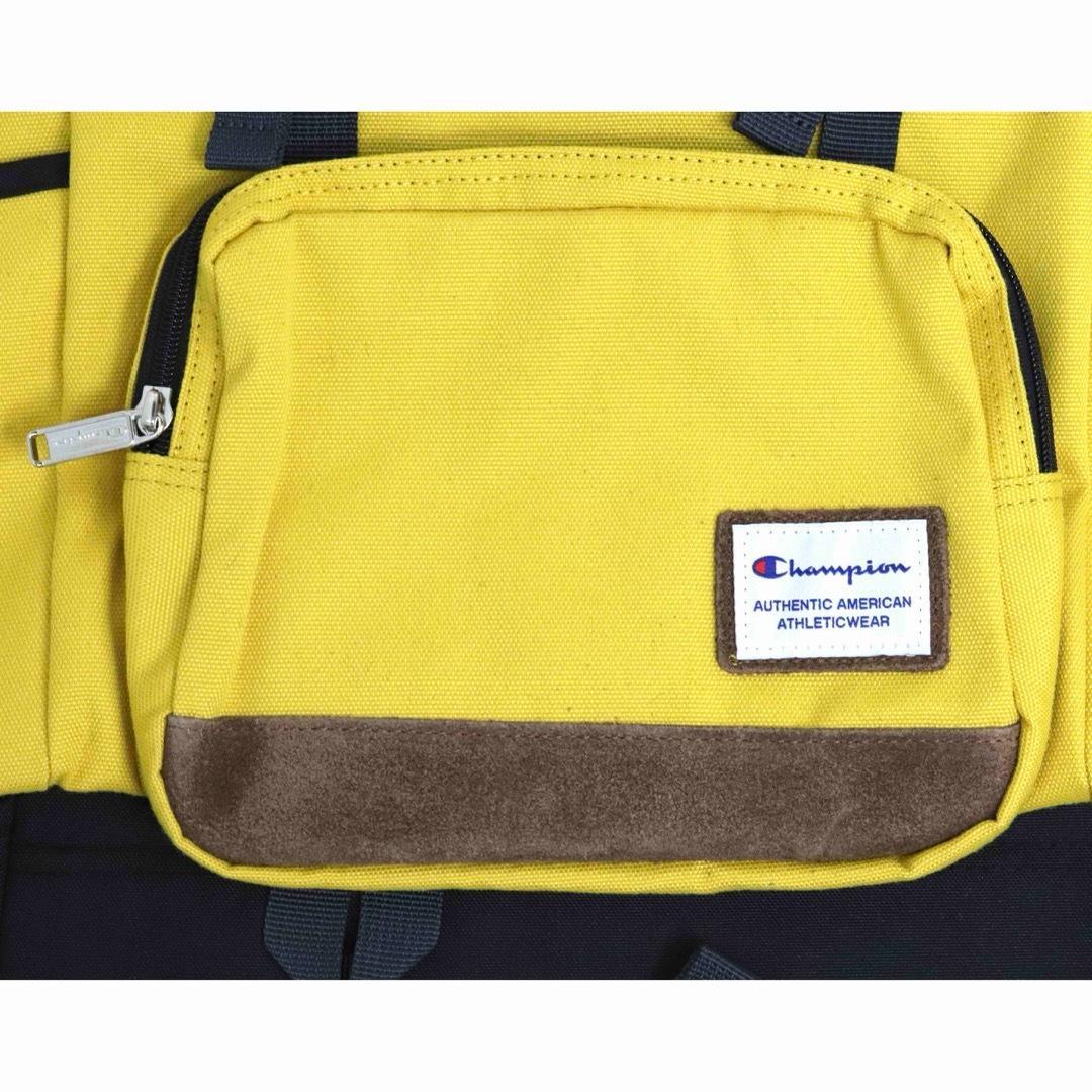 新品 CHAMPION チャンピオン リュックサック バッグ イエロー 黄色 鞄