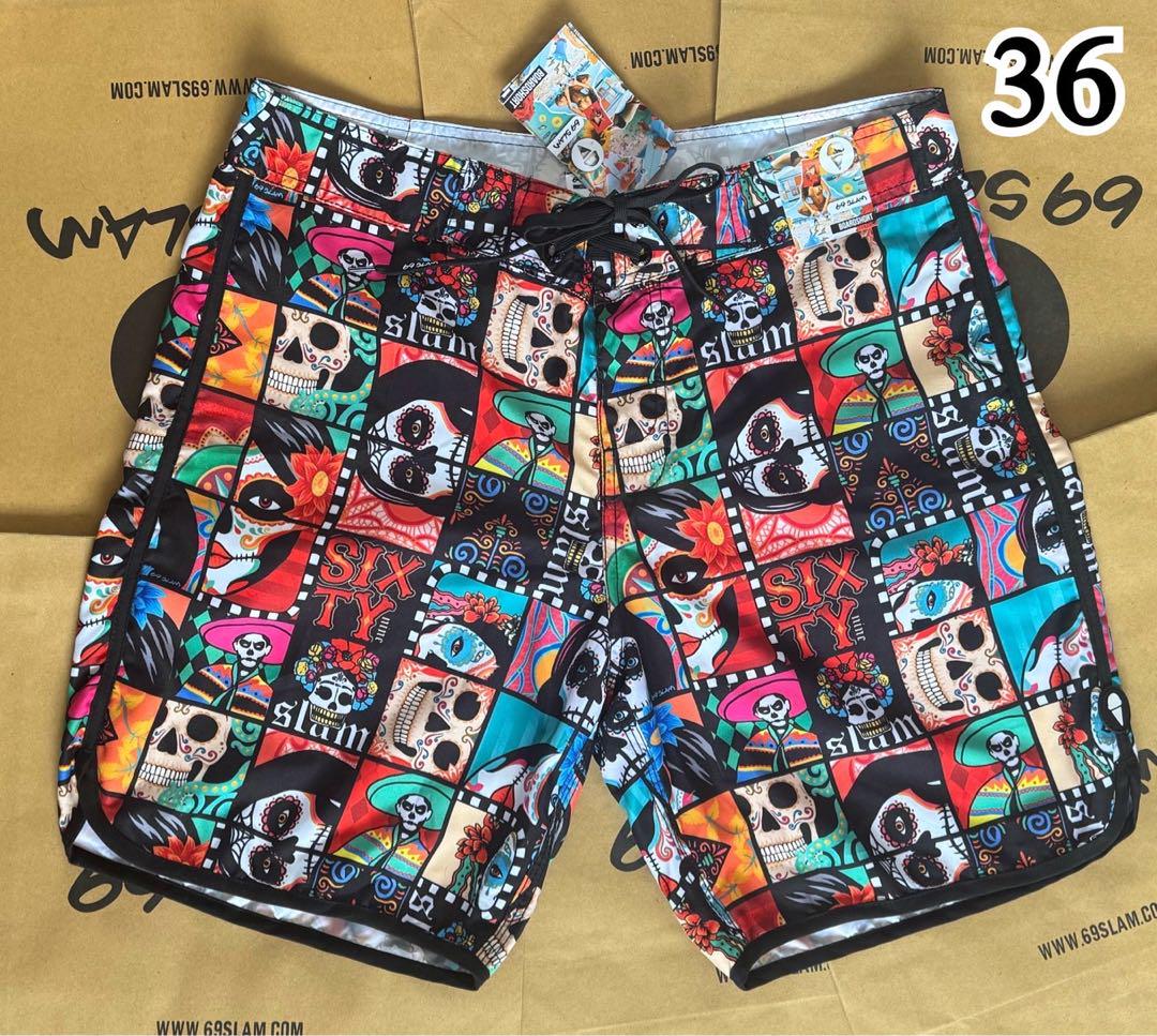 69slam ロックスラム サーフパンツ 水着 36インチ S1