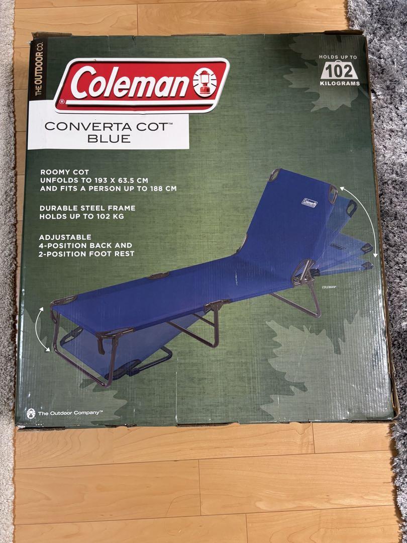 コールマン　アウトドア　Coleman Converta Cot 青