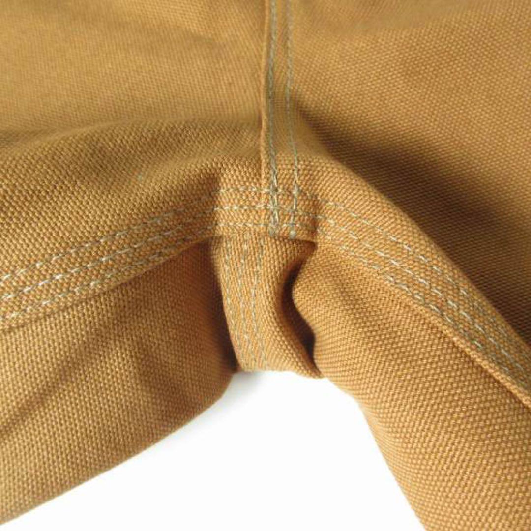 新品 USA製 carhartt ダブルニー ペインターパンツ 34×32 茶系