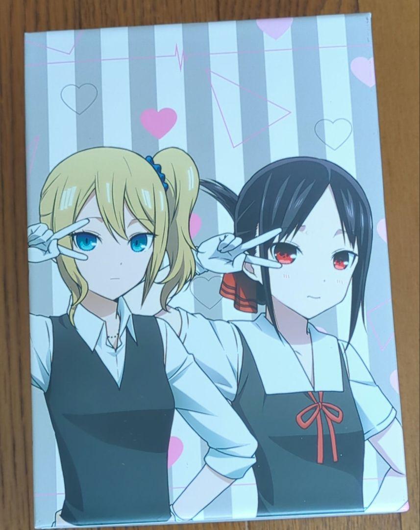 ほぼ新品　かぐや様は告らせたい 天才たちの恋愛頭脳戦　DVD 全6巻＋BOX Amazon.co.jp: 【Blu-ray】かぐや様は告らせたい ～天才たちの