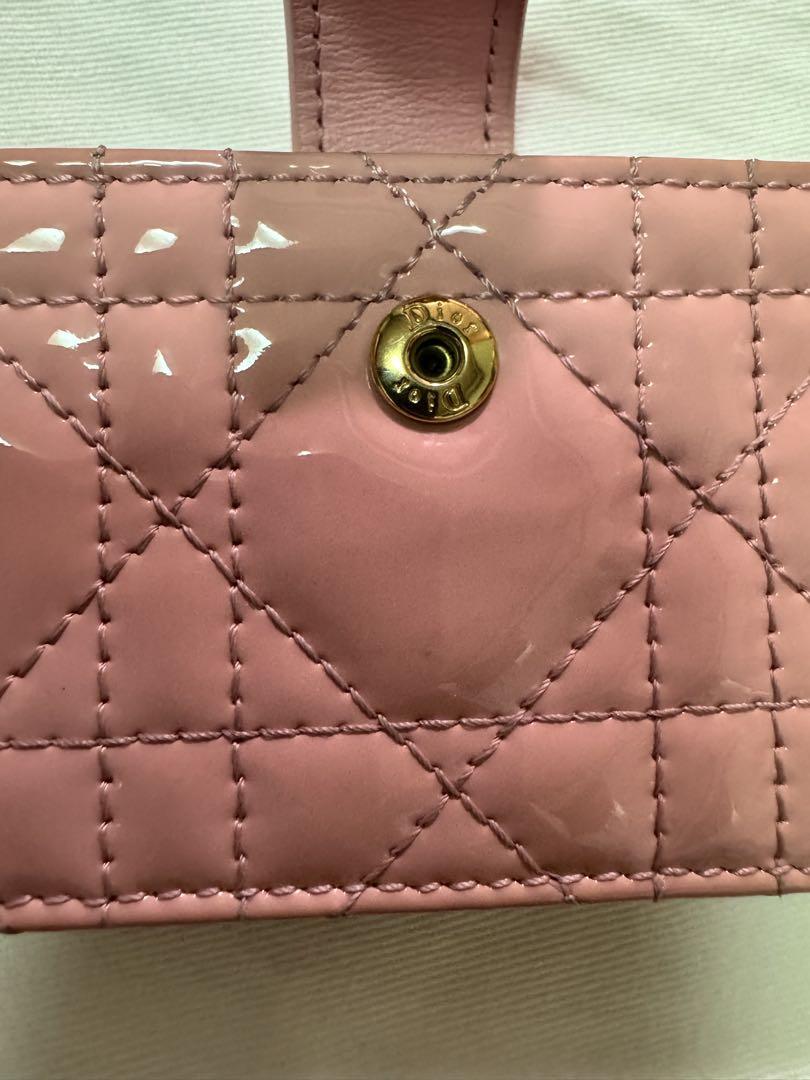 Christian Dior キルティングレザーケース ピンク DIOR ピンク キルティング カードケース - メルカリ