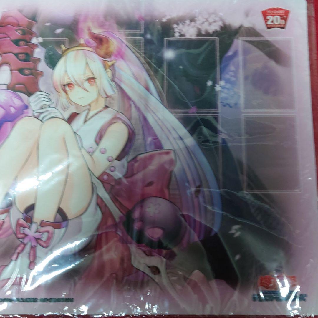 期間限定出品 カクリヨノチザクラ プレイマット NbQWp-m62159279292 遊戯王 爆買い特価