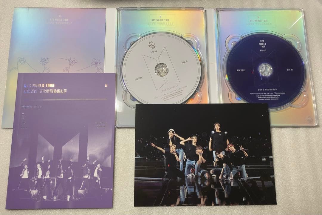 BTS LYS New York Blu-ray 日本語字幕あり ジン 誠実 10584円 www