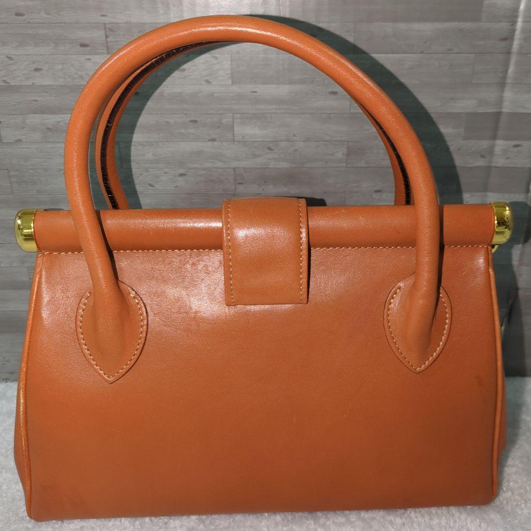 【SALE】 希少 Valentino ハンドバッグ 茶色 Garavani バッグ