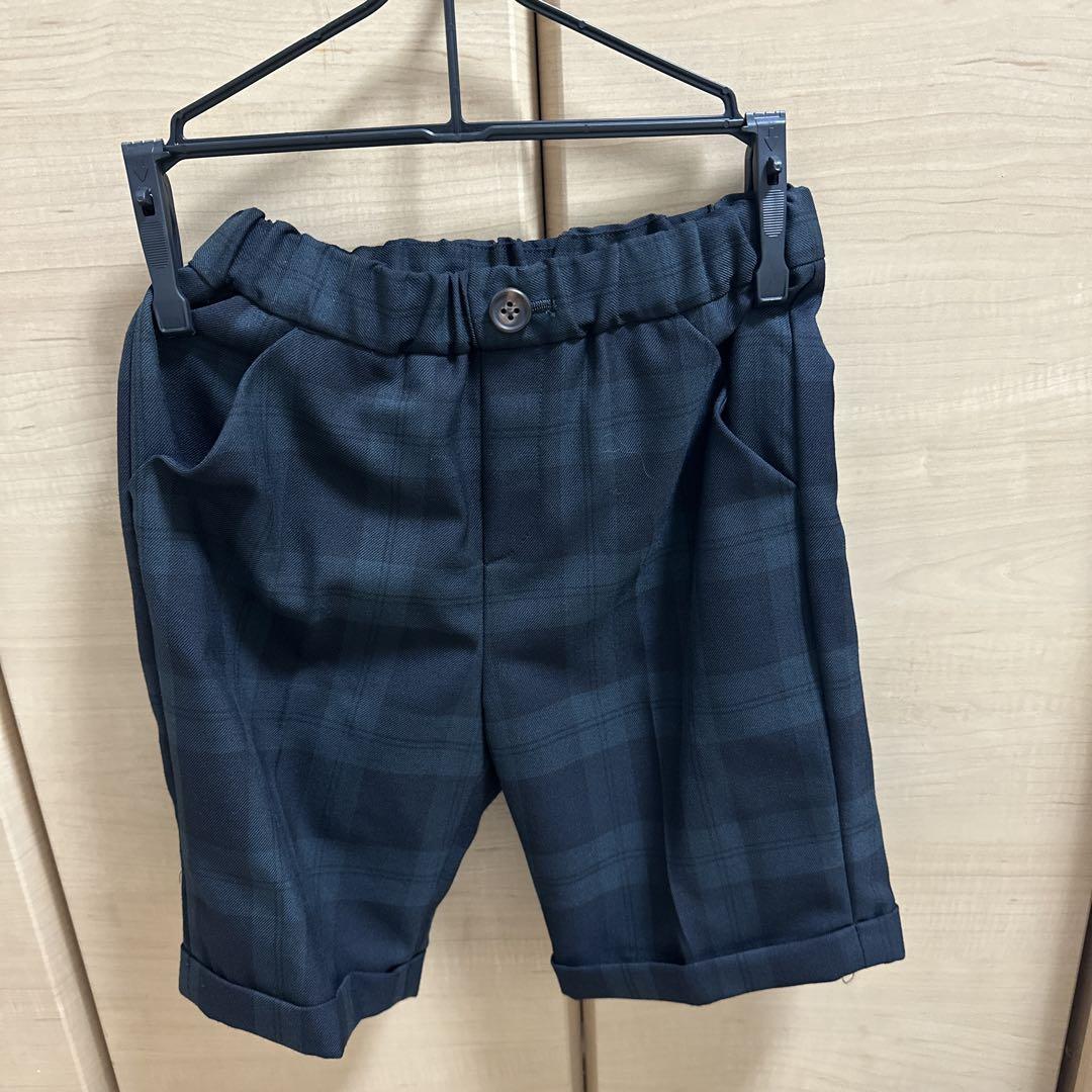 greenlabel relaxing ブラックウォッチ　セットアップ