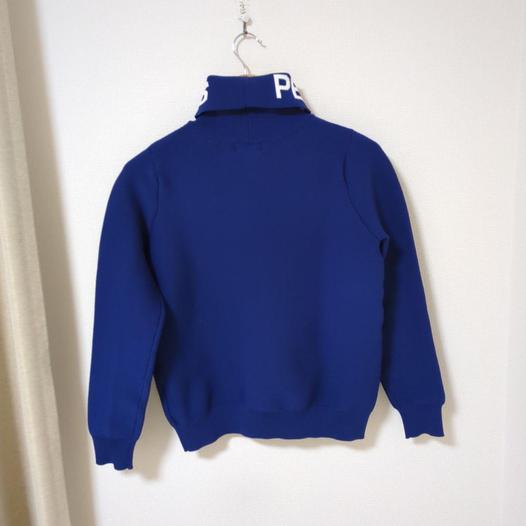 ★美品★PEARLY GATES　ケーブル タートルネック ニット プルオーバー