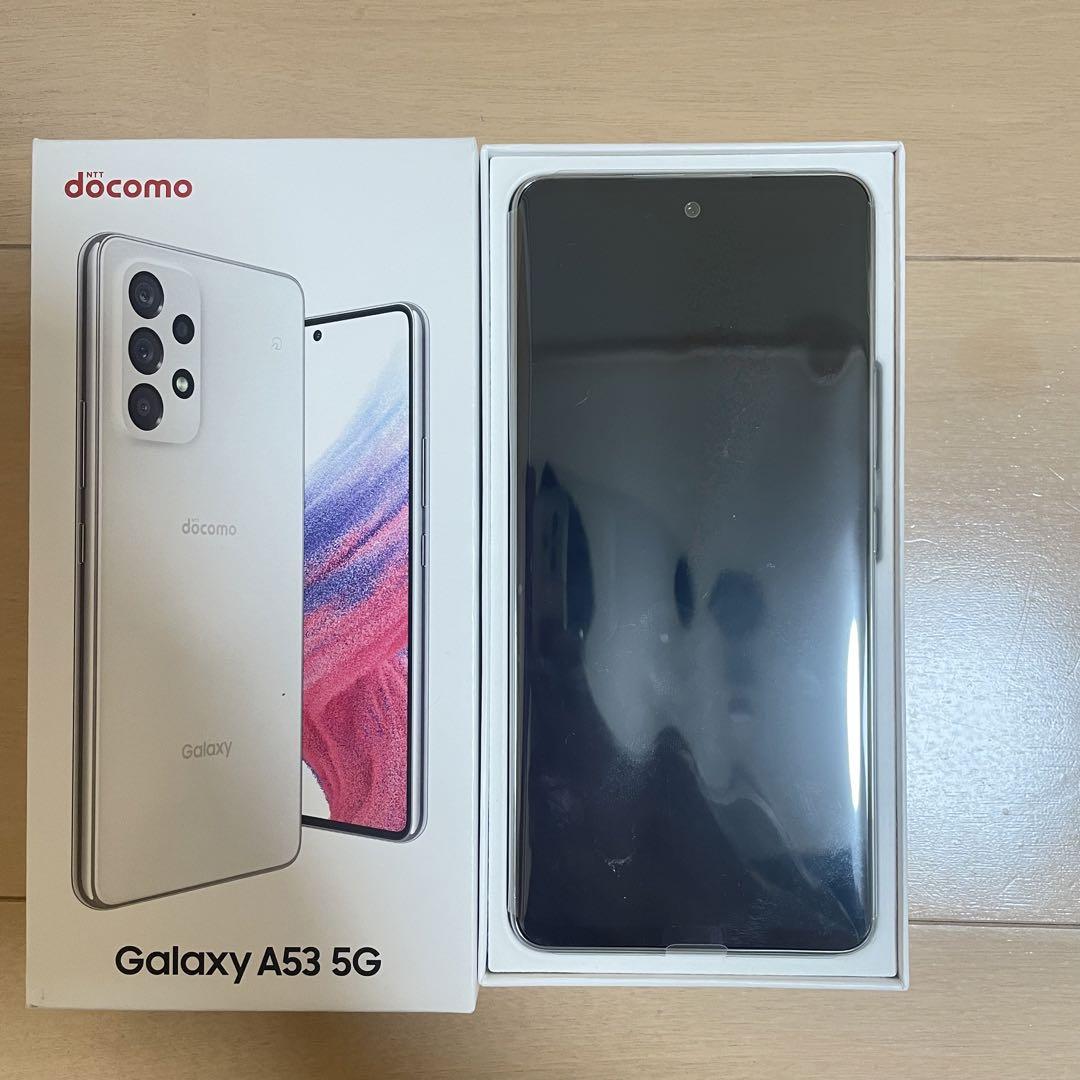 Galaxy A53 5G オーサムホワイト 128 GB docomo
