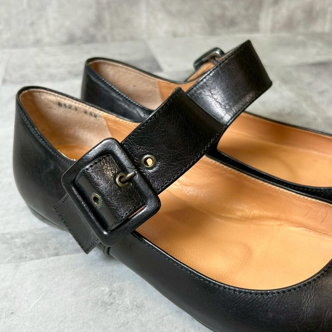 「新商品」に関するプレスリリース 24.5 walk ツモリチサト ベルト RG13 レザー パンプス フラット 靴