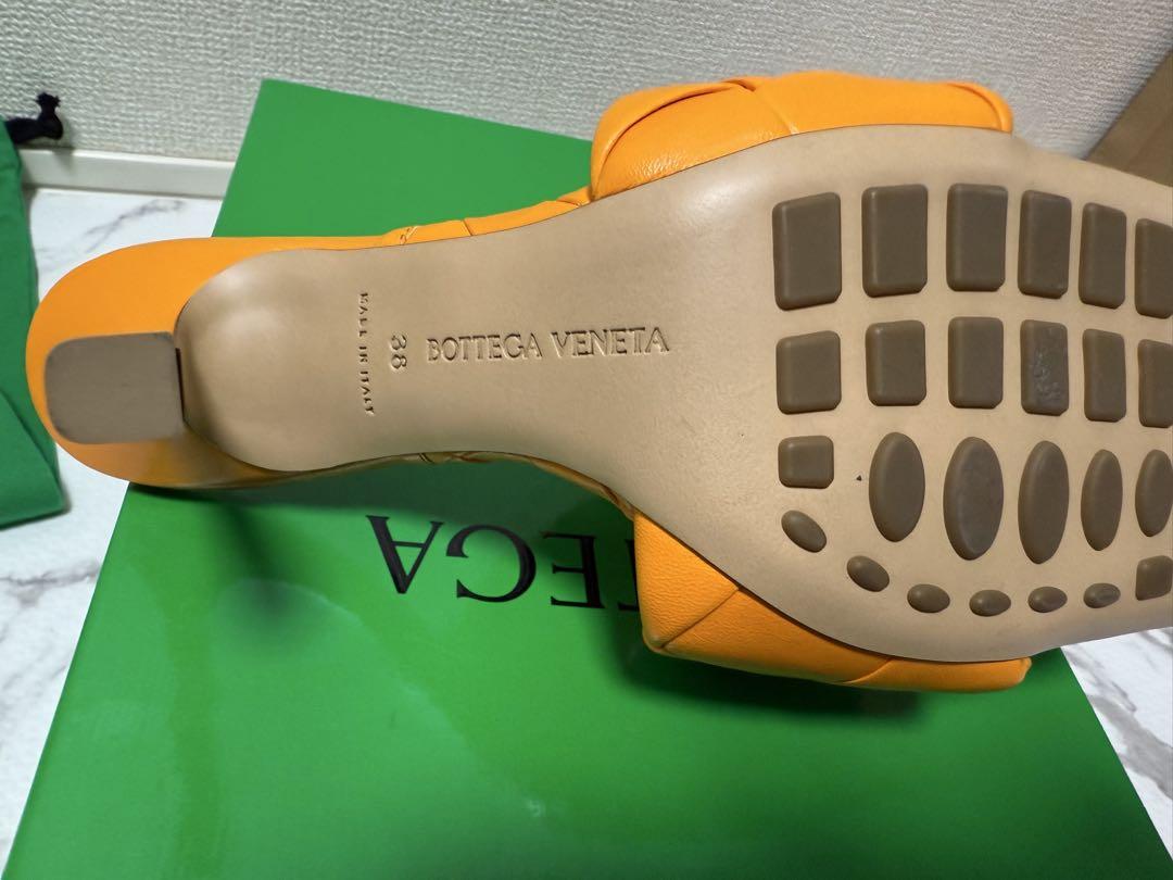 BOTTEGA VENETA LIDO リド　オレンジ ミュール