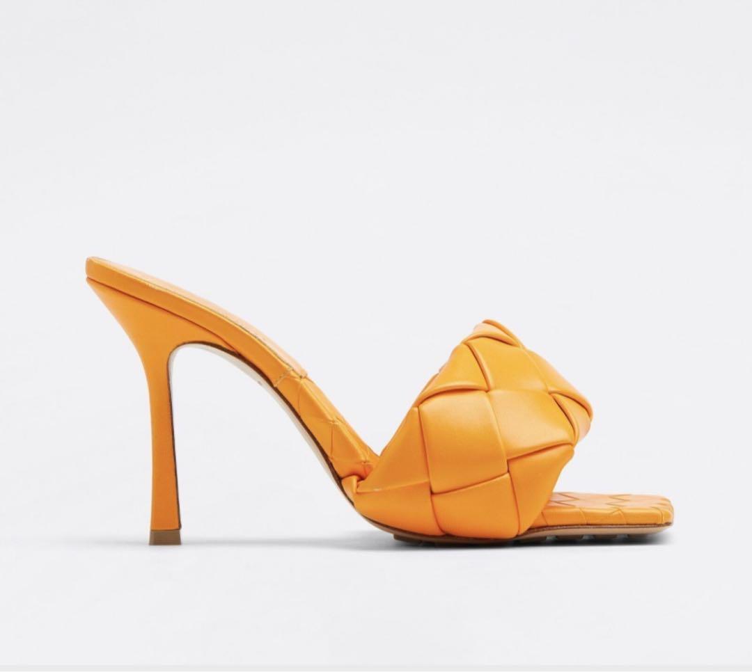 BOTTEGA VENETA LIDO リド　オレンジ ミュール