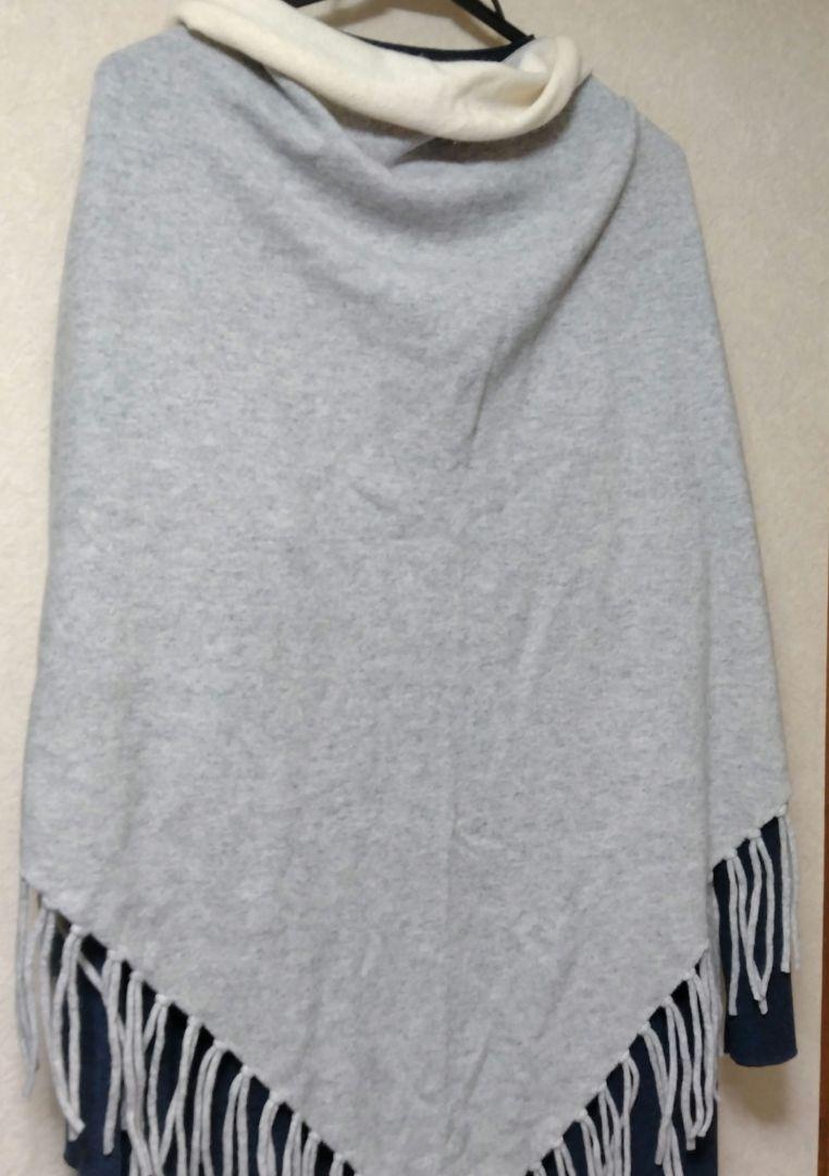 再値下げ】￥23000 J.プレス カシミヤ100% 未使用品 三角ストール