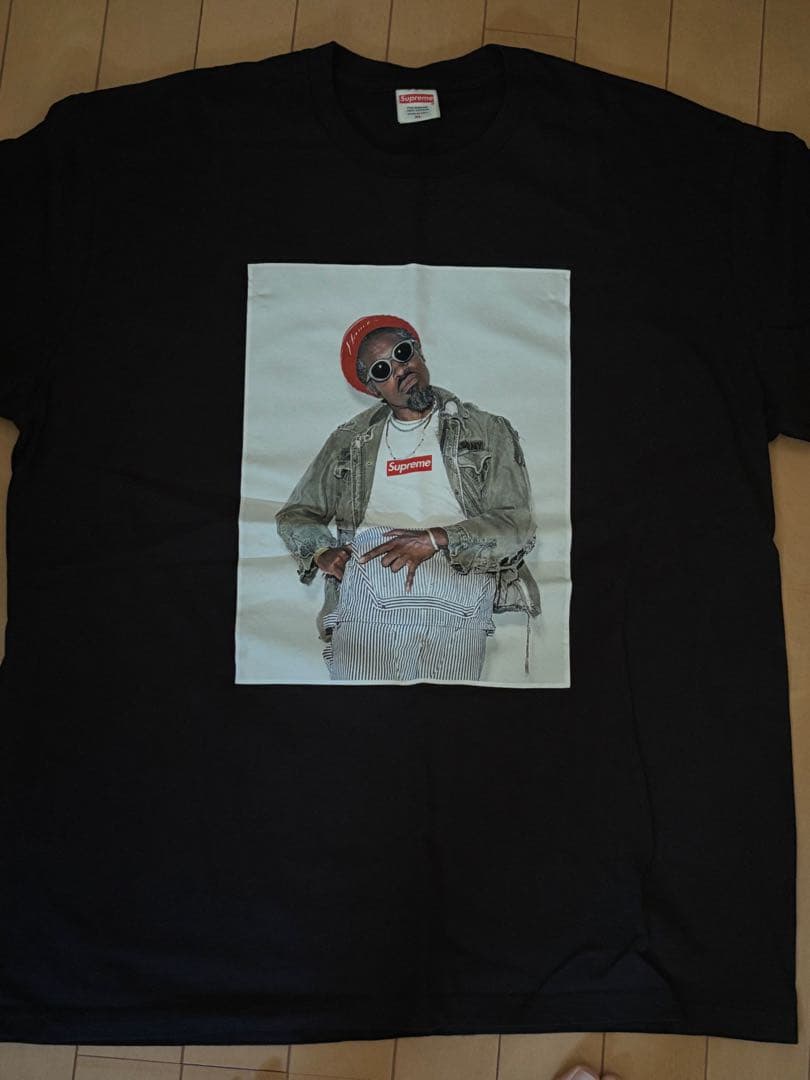 Supreme ブラック Tシャツ XL