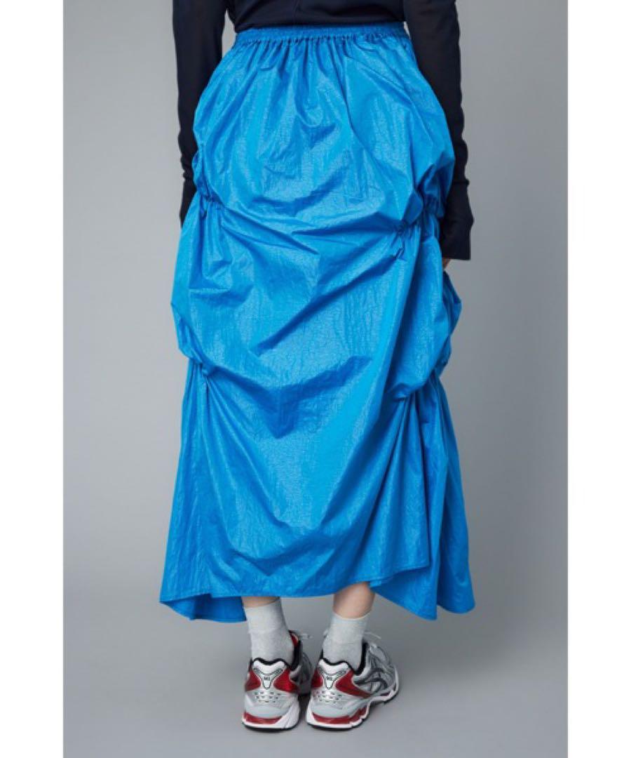 HeRIN.CYE Gradually balloon skirt ブルー 美品