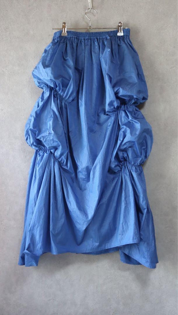 HeRIN.CYE Gradually balloon skirt ブルー 美品