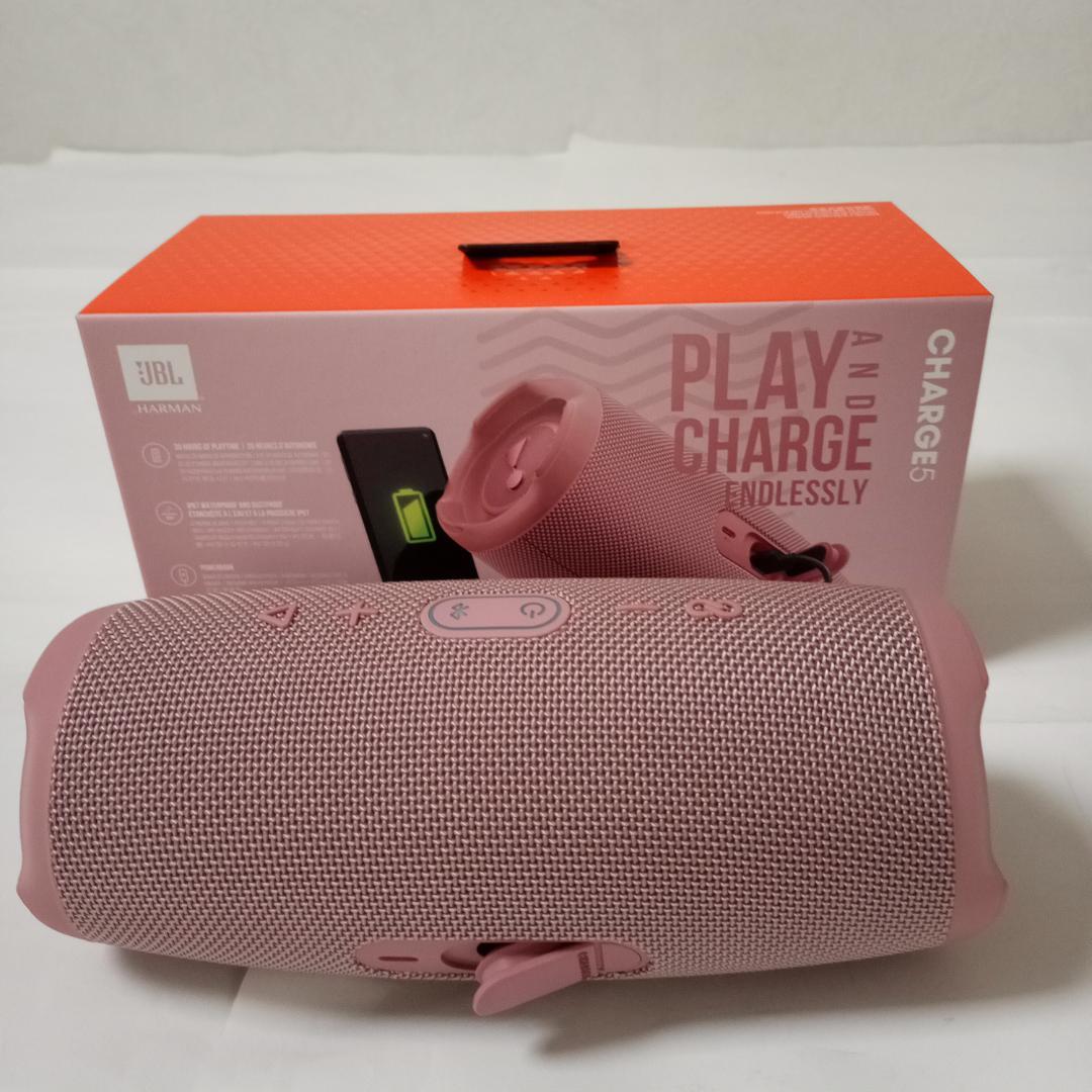 JBL CHARGE5ワイヤレススピーカー ピンク JBL JBL公式 ポータブルスピーカー CHARGE 5 Bluetooth