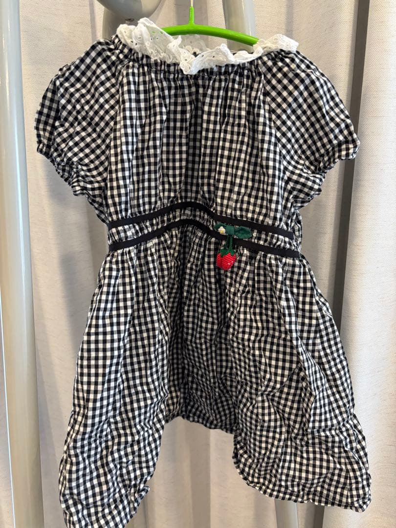 ファミリア familiar ワンピース チェック 100cm - メルカリ