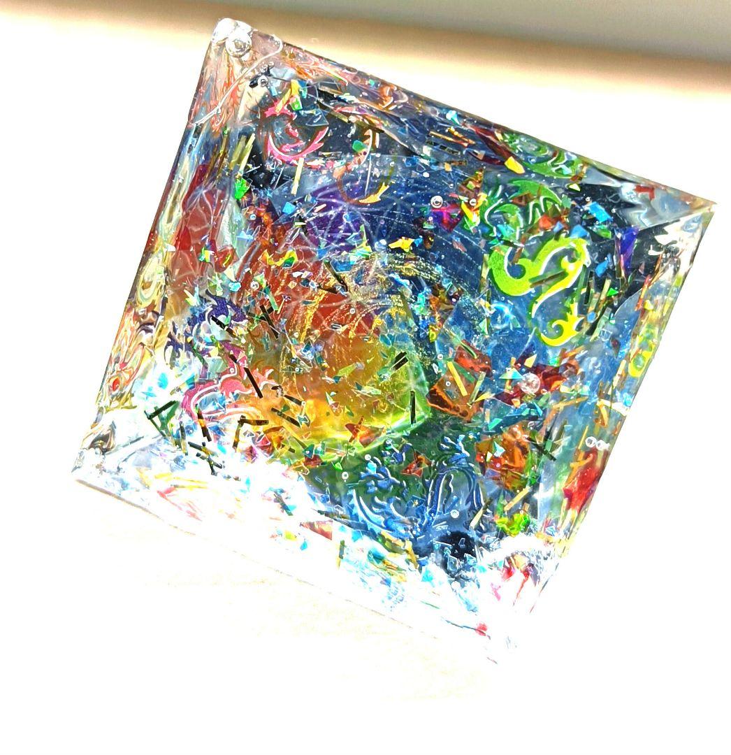 開運絵画 ❀龍オルゴナイト❀育てよう！ 絵画