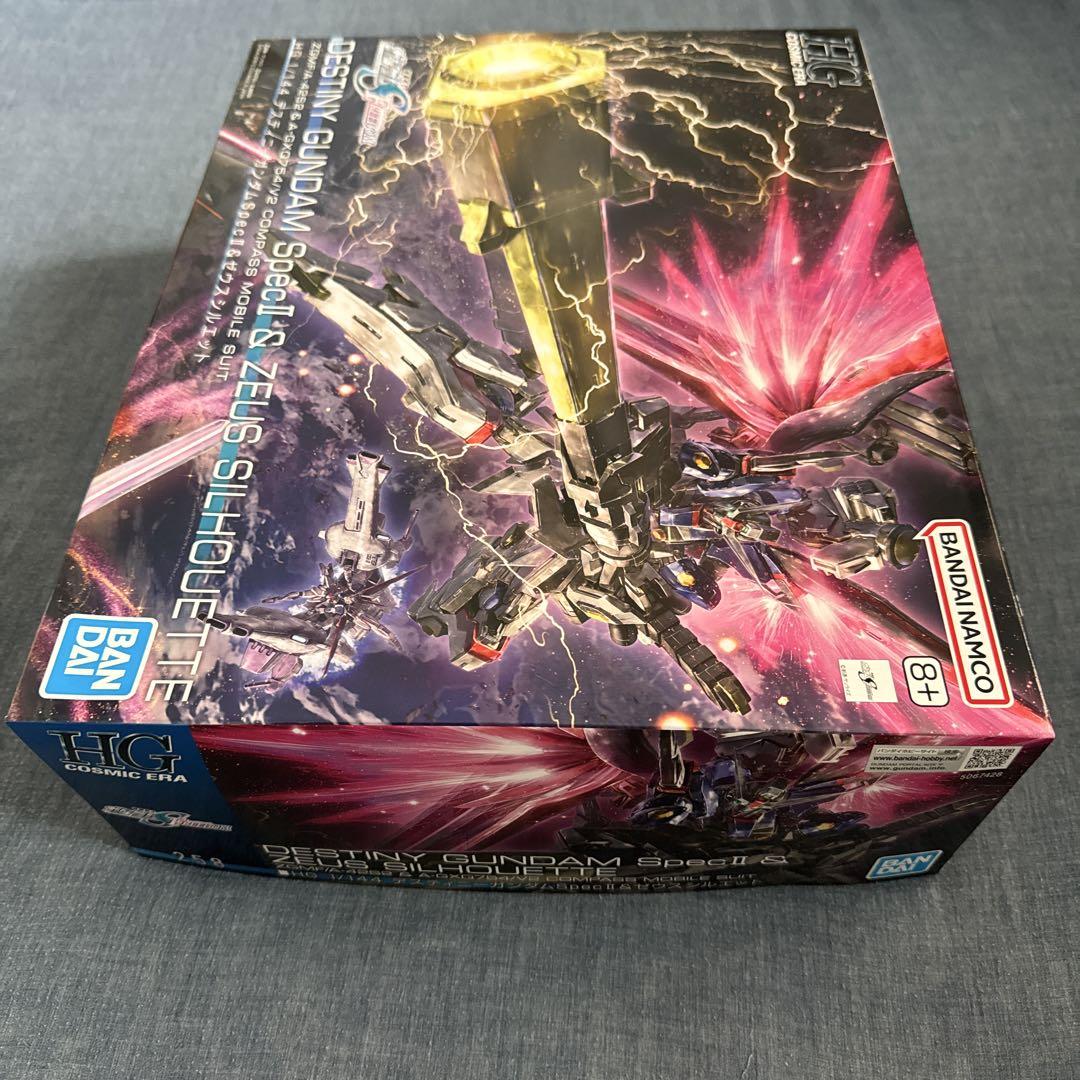 HG ディスティニーガンダムspecⅡ&ゼウスシルエット