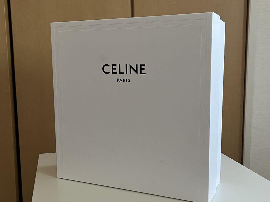 CELINE サイドジップ ヒールブーツ ブラック40 サイズ
