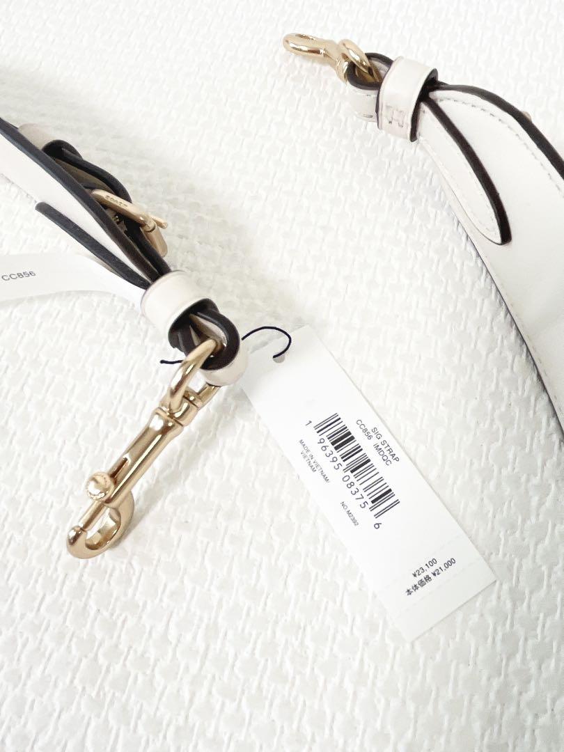 未使用】COACH コーチ ショルダーストラップ シグネチャー 幅広