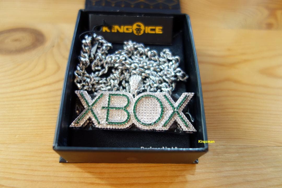 1着でも送料無料】 XBOX KING ICE ネックレス ホワイトゴールド