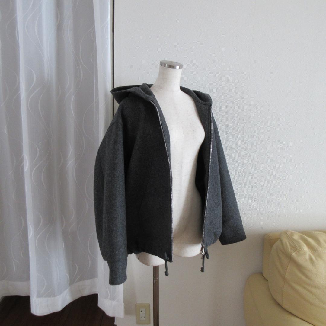 MADISONBLUE OVERSIZED HOODIE メルトン サイズ00 MADISONBLUE OVERSIZED HOODIE メルトン サイズ00