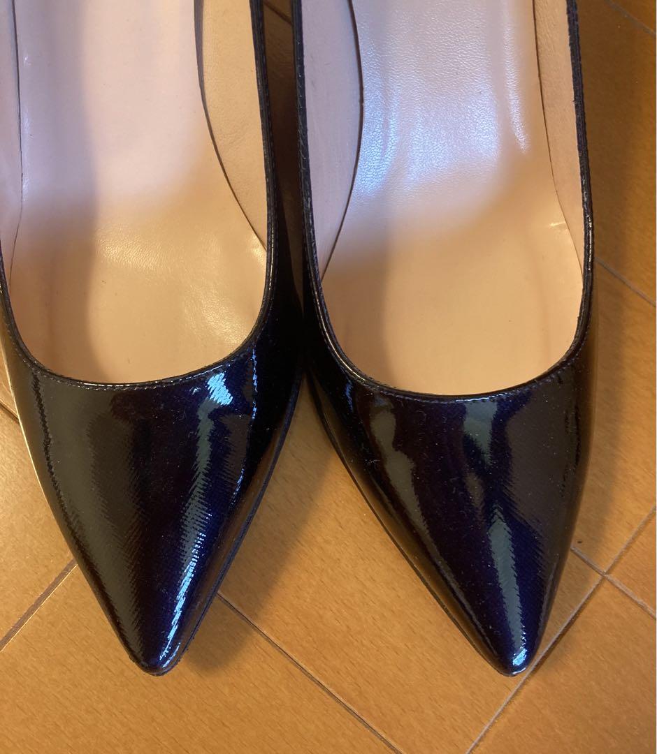 【Moppet】kate spadeポインテッドトゥパンプス24cm