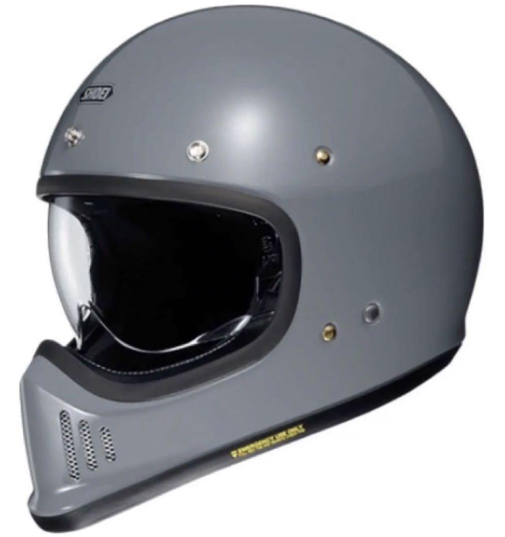 キズあり　SHOEI EX-ZERO バサルトグレー　Lサイズ キズありSHOEI EX-ZERO バサルトグレーLサイズ