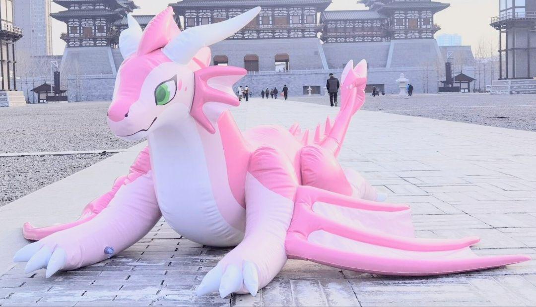 ドラゴン 空ビ 浮き輪 風船 Inflatable Cerisey Dragon