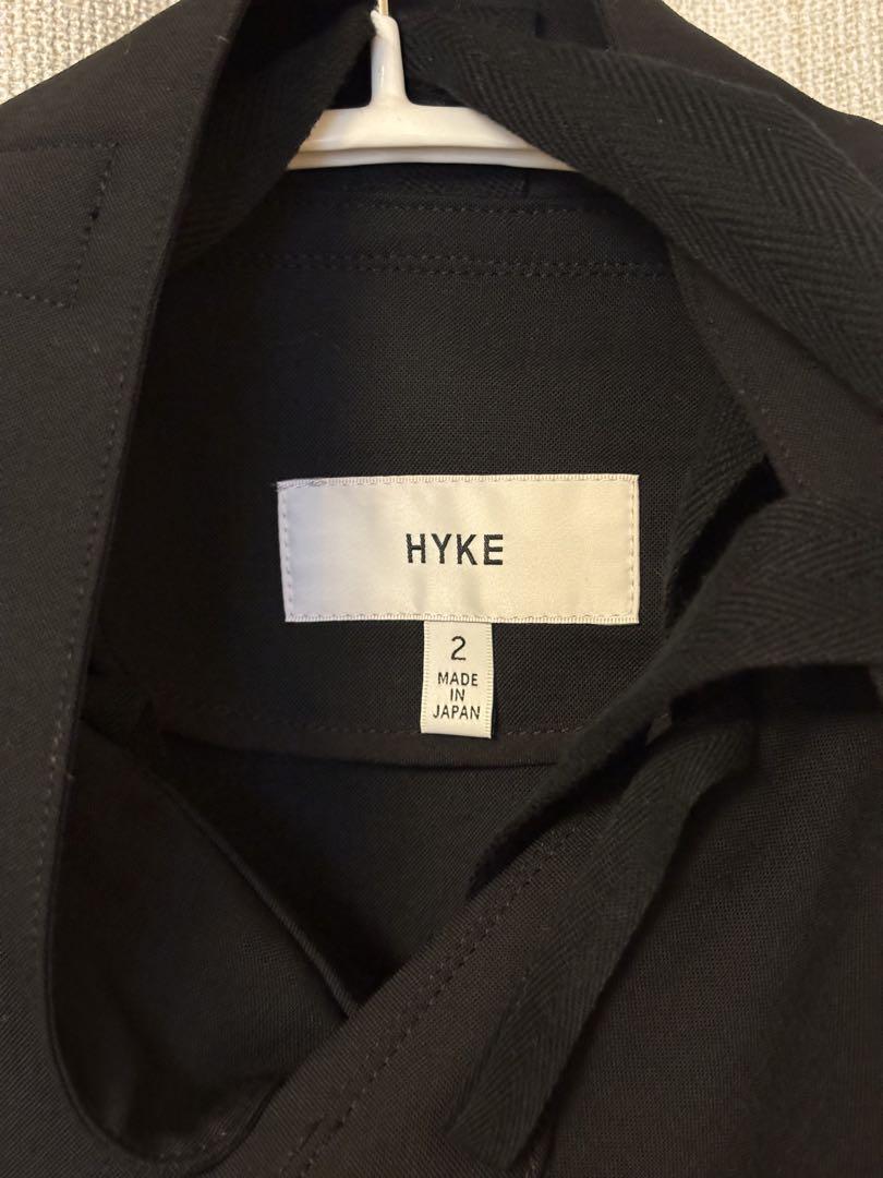 HYKE STRETCH TROPICAL MILITARY COAT