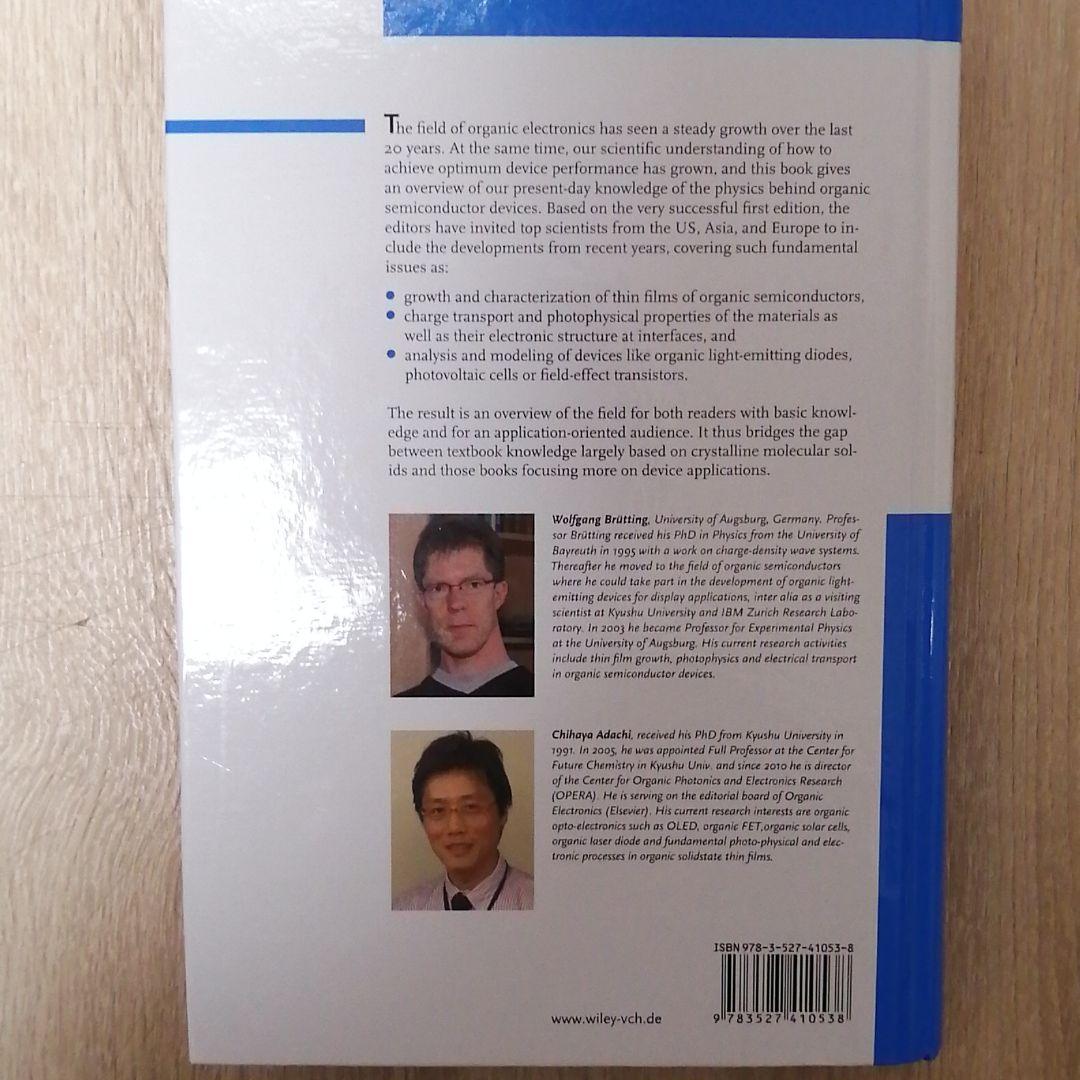 語学・辞書・学習参考書 Physics of Organic Semiconductors