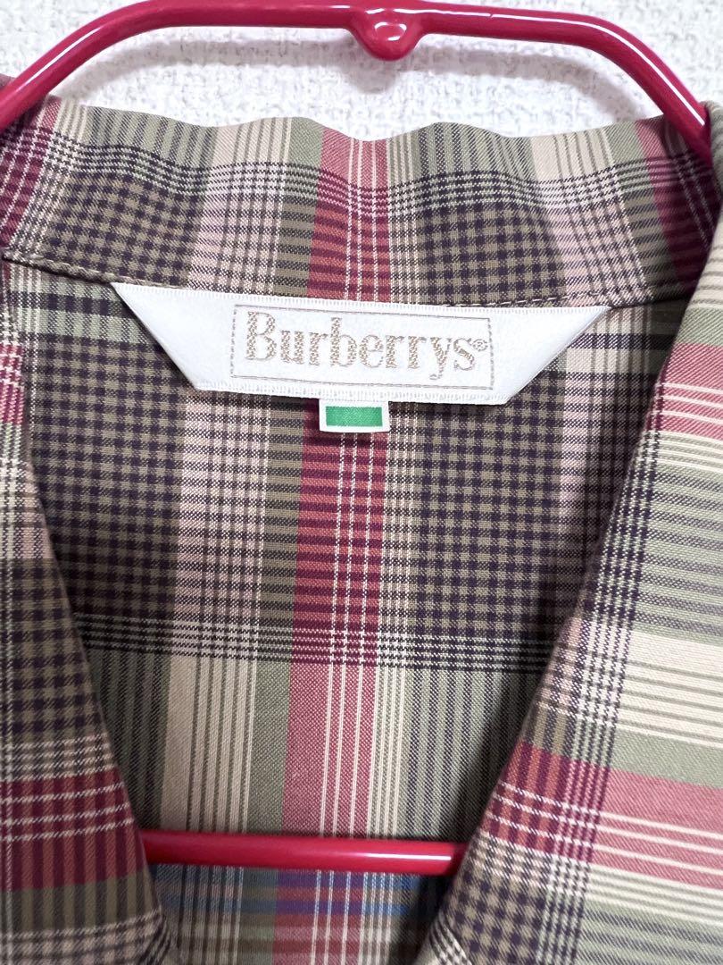 Burberrys チェック柄 半袖シャツワンピース