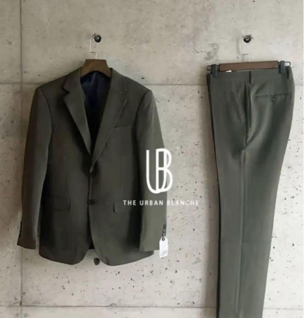 THE URBAN BLANCHE タキシード＋シャツセット カーキ M