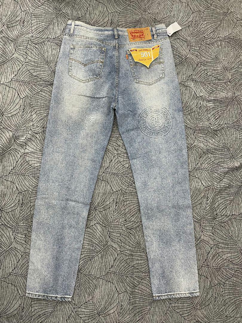 STÜSSY x Levi's Embossed 501 ジーンズ 34 画像2