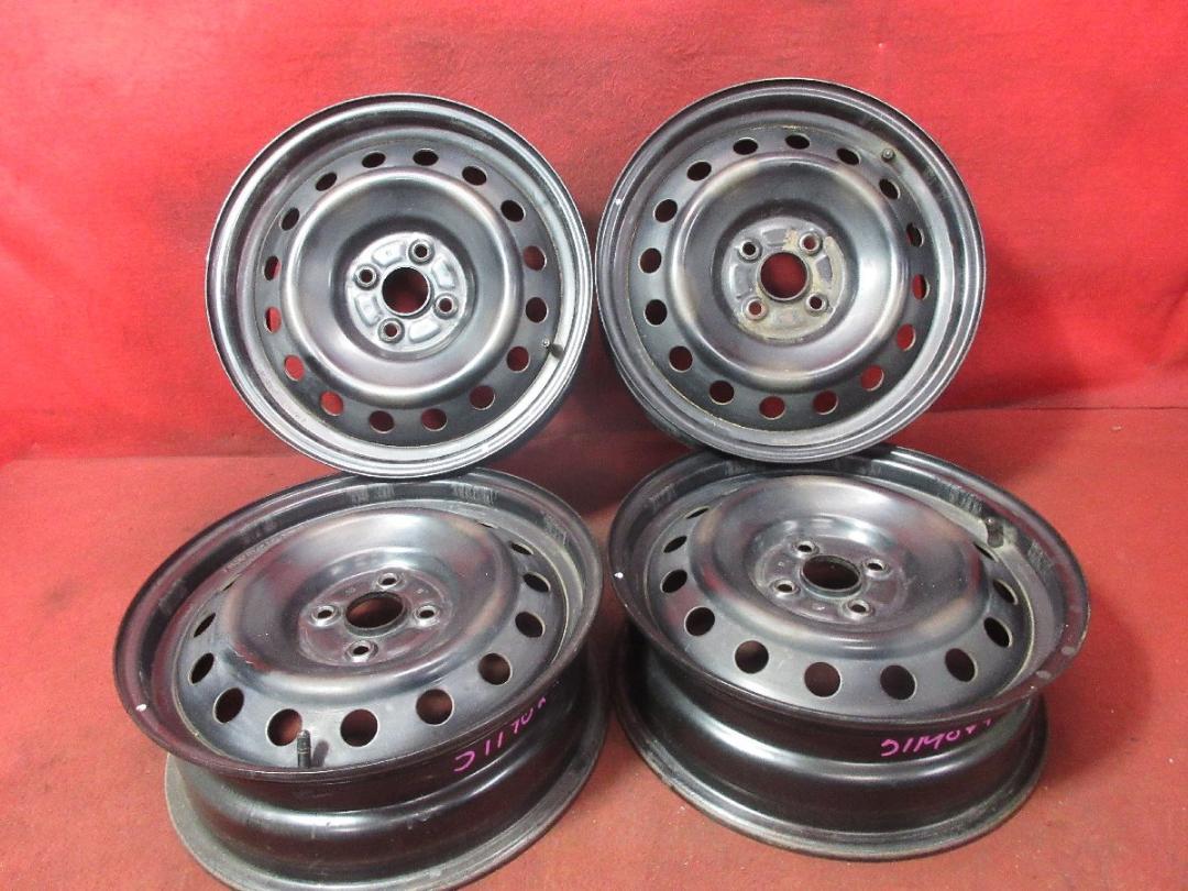 スチール ホイール 4本 トヨタ 100系 ラクティス純正 16×5.5J 4穴