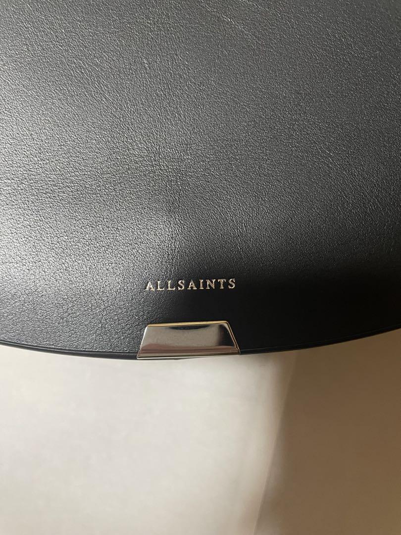 ALLSAINTS ブラック ショルダーバッグ 保存袋付き