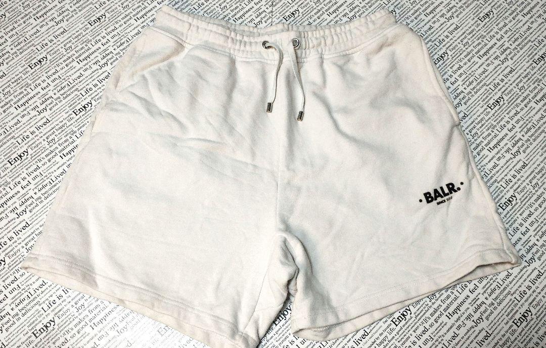 BALR.　ショートパンツ　ハーフパンツ　ホワイト　サイズM