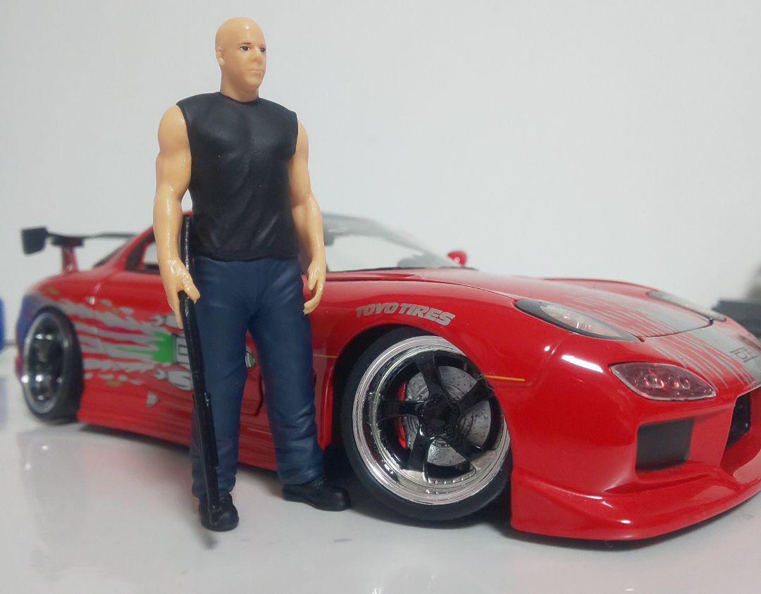 〓1/24スケール〓マツダRX-7 カスタム〓ワイルドスピード JADATOYS