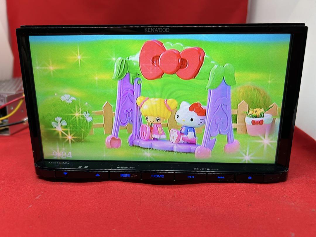 ⭐︎美品⭐︎KENWOOD 2024年春地図　MDV-L404新品バックカメラ付き