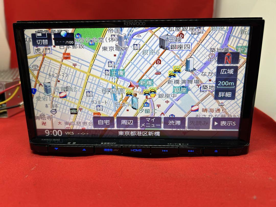 ⭐︎美品⭐︎KENWOOD 2024年春地図　MDV-L404新品バックカメラ付き