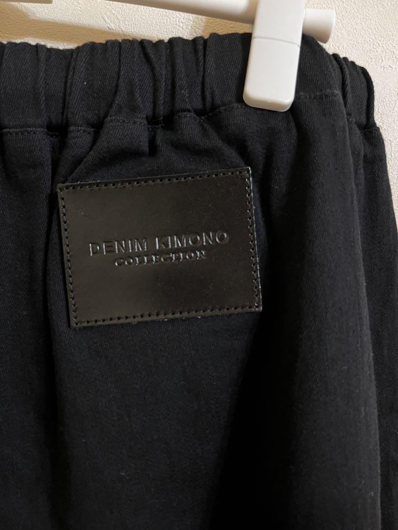 ✨新品未使用✨青木被服　AOKI DENIM ブラックパンツ LL