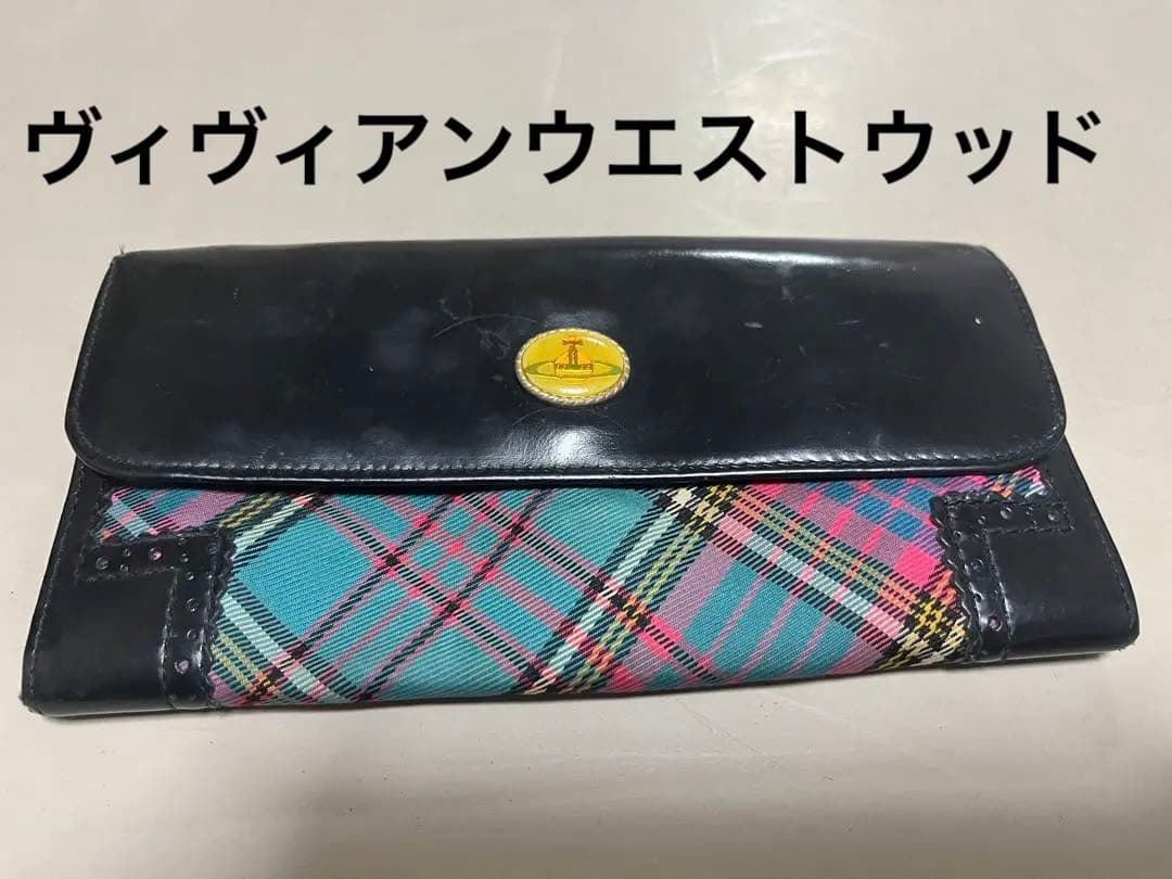超高品質で人気の ヴィヴィアンウエストウッド レディース長財布 レア