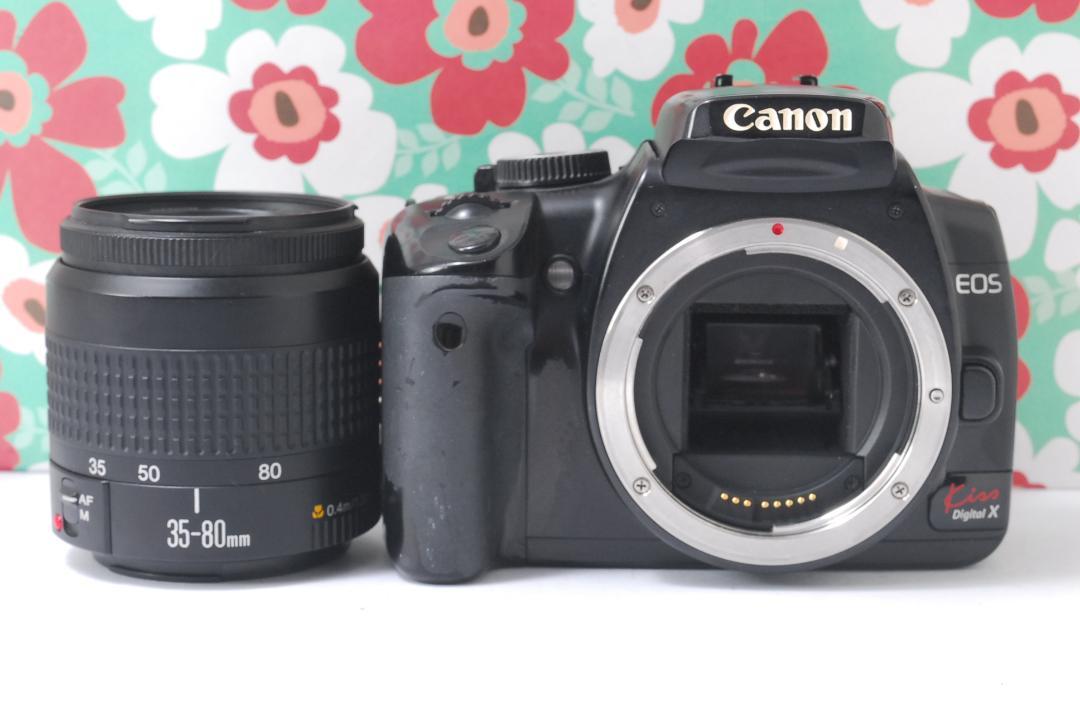 届いてすぐ使える❤スマホに送れる❤Canon kiss Fレンズキット❤