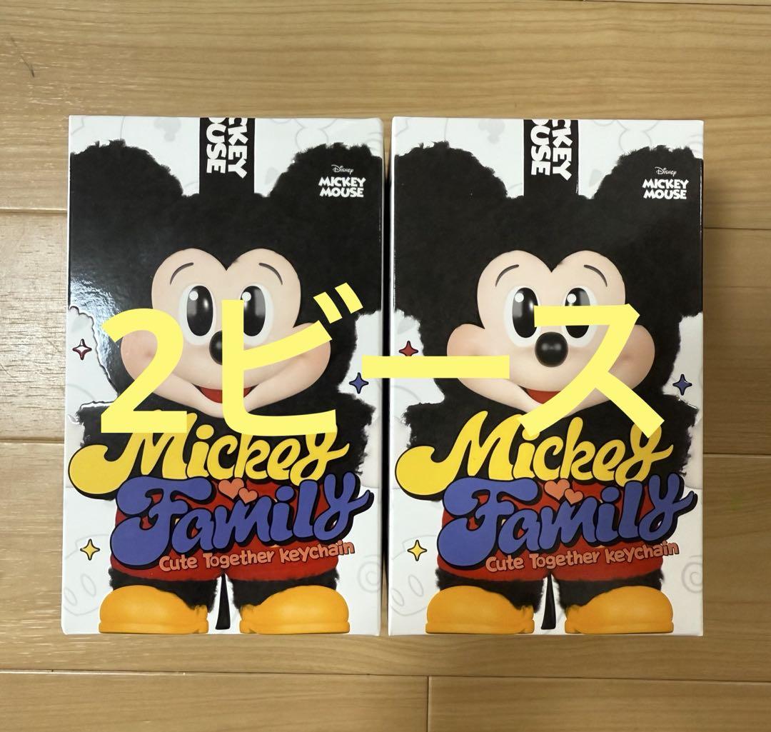 【新品】POPMART ディズニー ぬいぐるみキーチェー x2