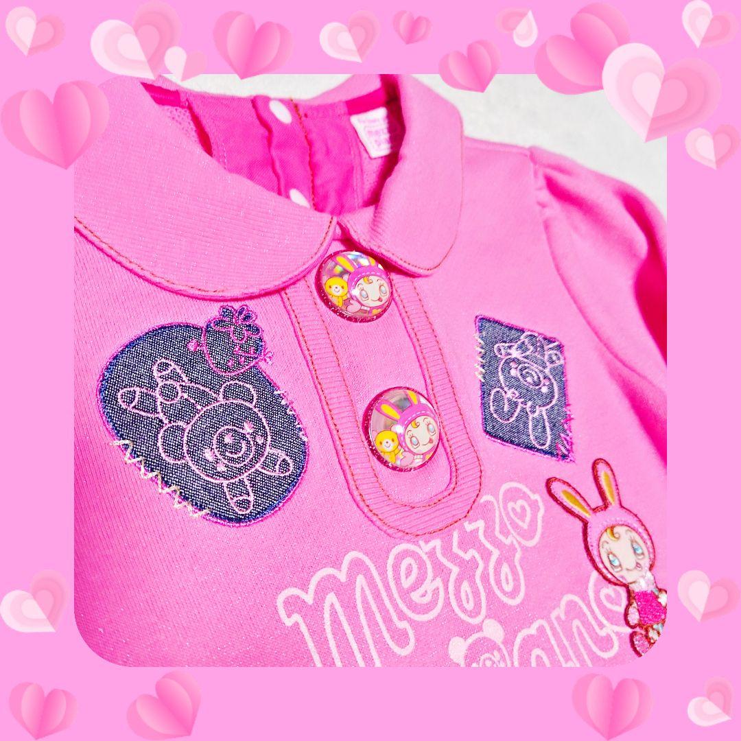 ❤メゾピアノ❤ベリエちゃん✨ベリーちゃん✨ワンピース✨平成レトロ❤ピンク❤ ❤メゾピアノ❤ベリエちゃん✨ベリーちゃん✨ワンピース✨平成レトロ❤ピンク❤