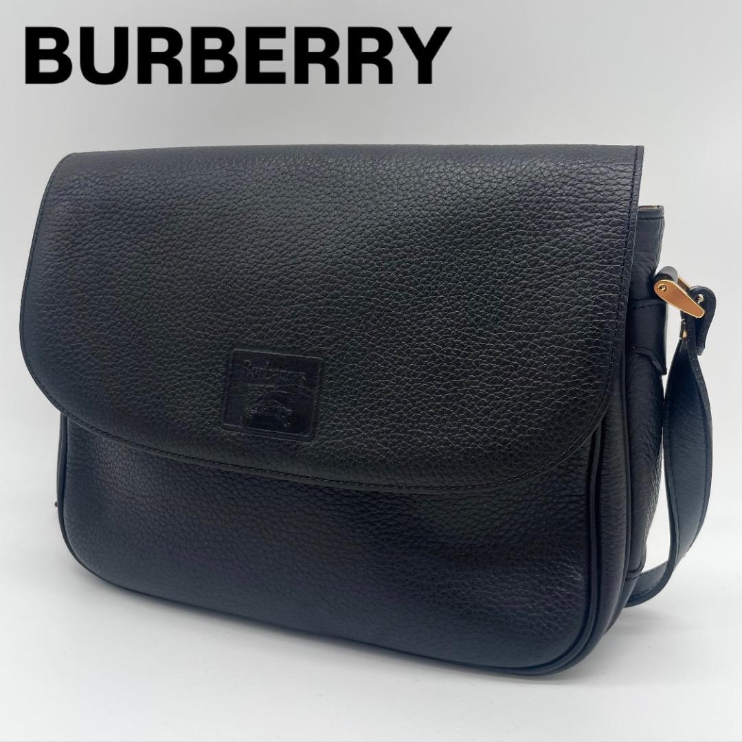 ✨美品✨BURBERRY バーバリー レザー ノバチェック柄 ショルダー